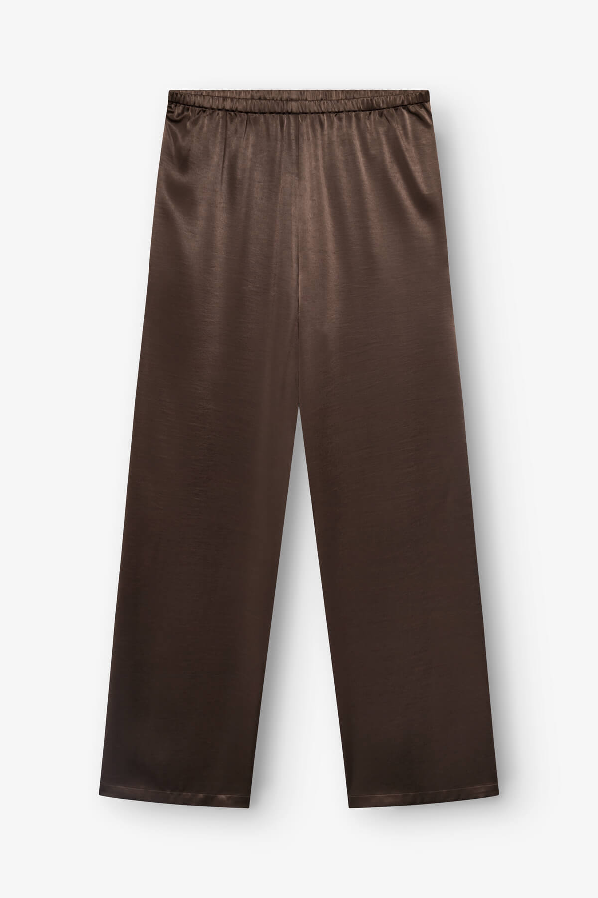 Ames Satin Pants - Espresso
