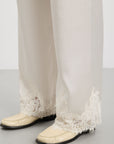 Ames Lace Pants - Cream